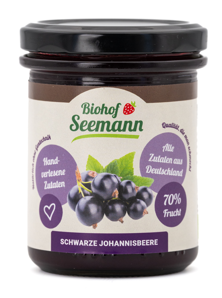 Schwarze Johannisbeer Fruchtaufstrich