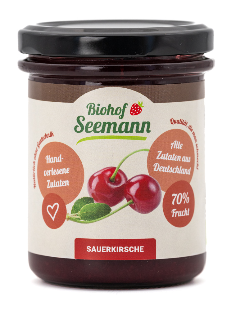 Sauerkirsch Fruchtaufstrich